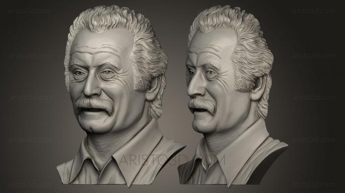 Busts and bas-reliefs of famous people (BUSTC_0216) 3D model for CNC machine